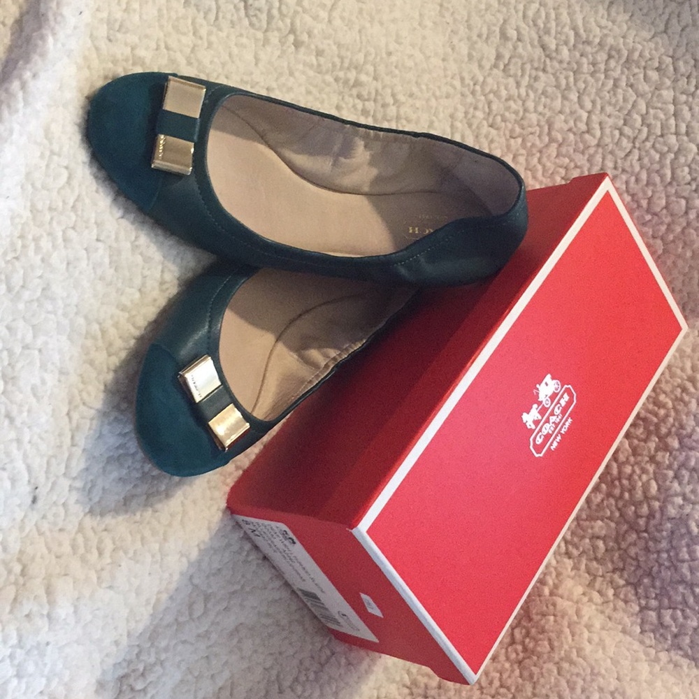 Coach ballet flats
